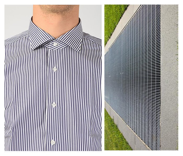 stress visivo: griglie e texture