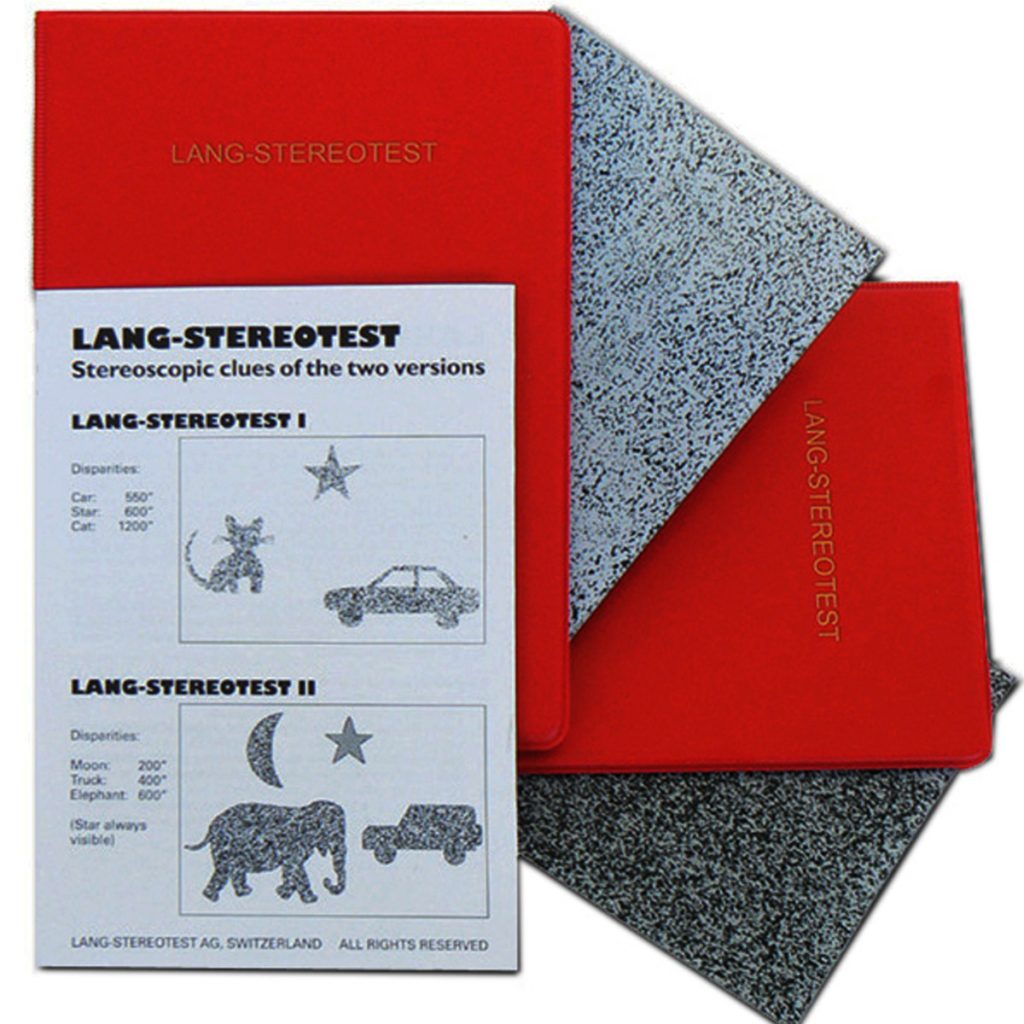 Stereopsi - Lang stereotest